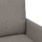 vidaXL Καναπέδες με μαξιλάρι 55cm Taupe Κόντρα πλακέ