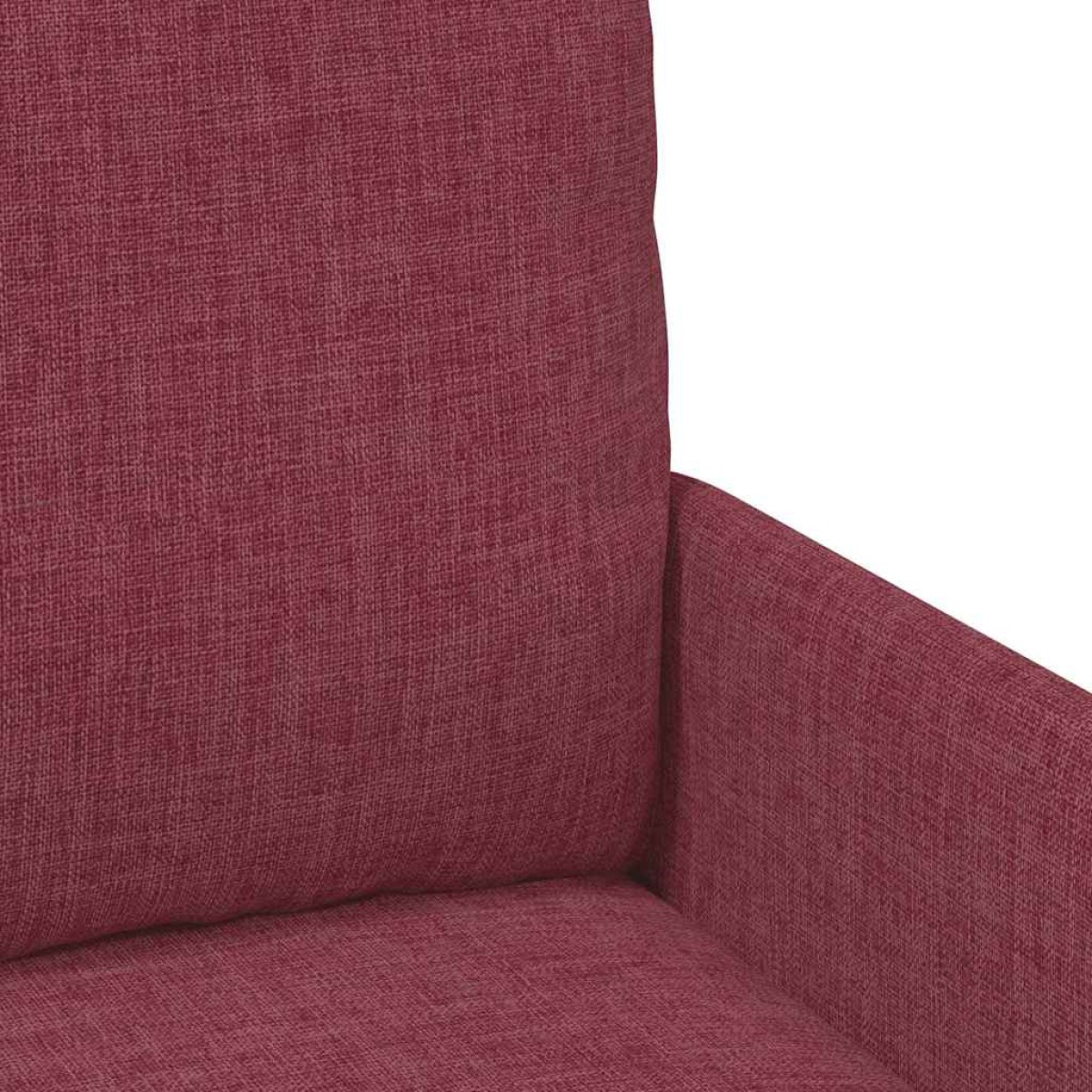 vidaXL Καναπέδες με μαξιλάρι 110cm Κόκκινο Κόντρα πλακέ