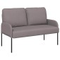 vidaXL Καναπέδες με μαξιλάρι 110cm Taupe Κόντρα πλακέ