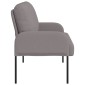 vidaXL Καναπέδες με μαξιλάρι 110cm Taupe Κόντρα πλακέ