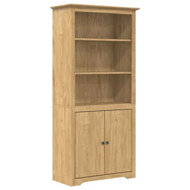 vidaXL Βιβλιοθήκη BODO 3 επίπεδα 82 x 40 x 173 εκ. Επεξεργασμένο Ξύλο