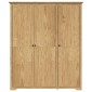 vidaXL Ντουλάπι BODO Μέλι Καφέ 146 x 53,5 x 173 εκ Επεξεργασμένο Ξύλο