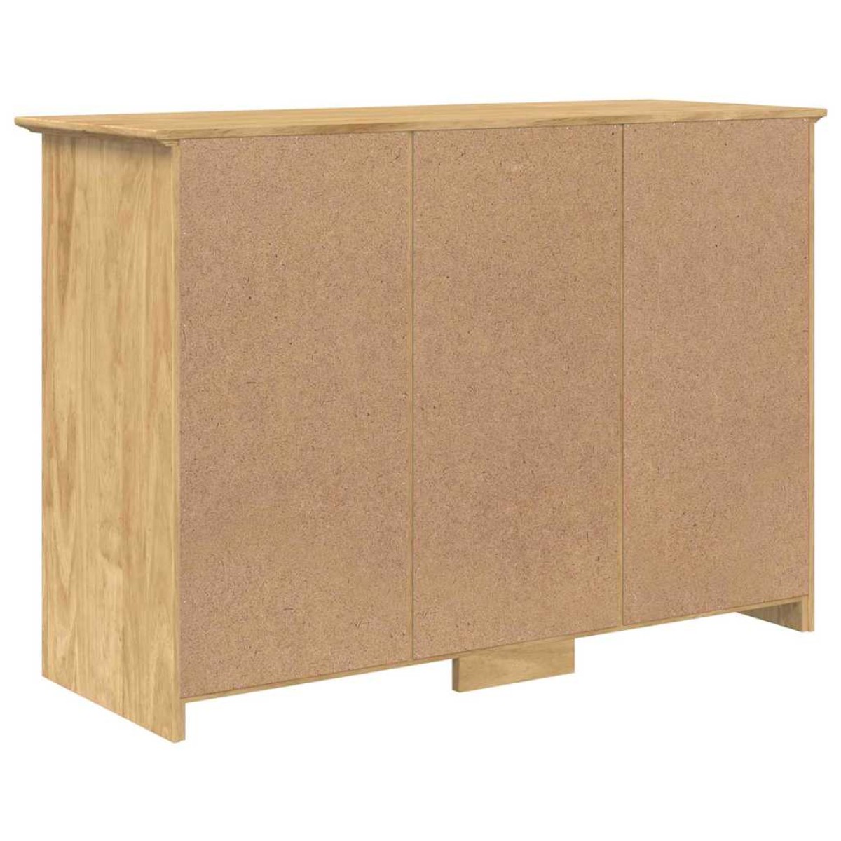 vidaXL Πλαϊνό γραφείο BODO Μέλι Καφέ 115,5 x 44 x 80 εκ