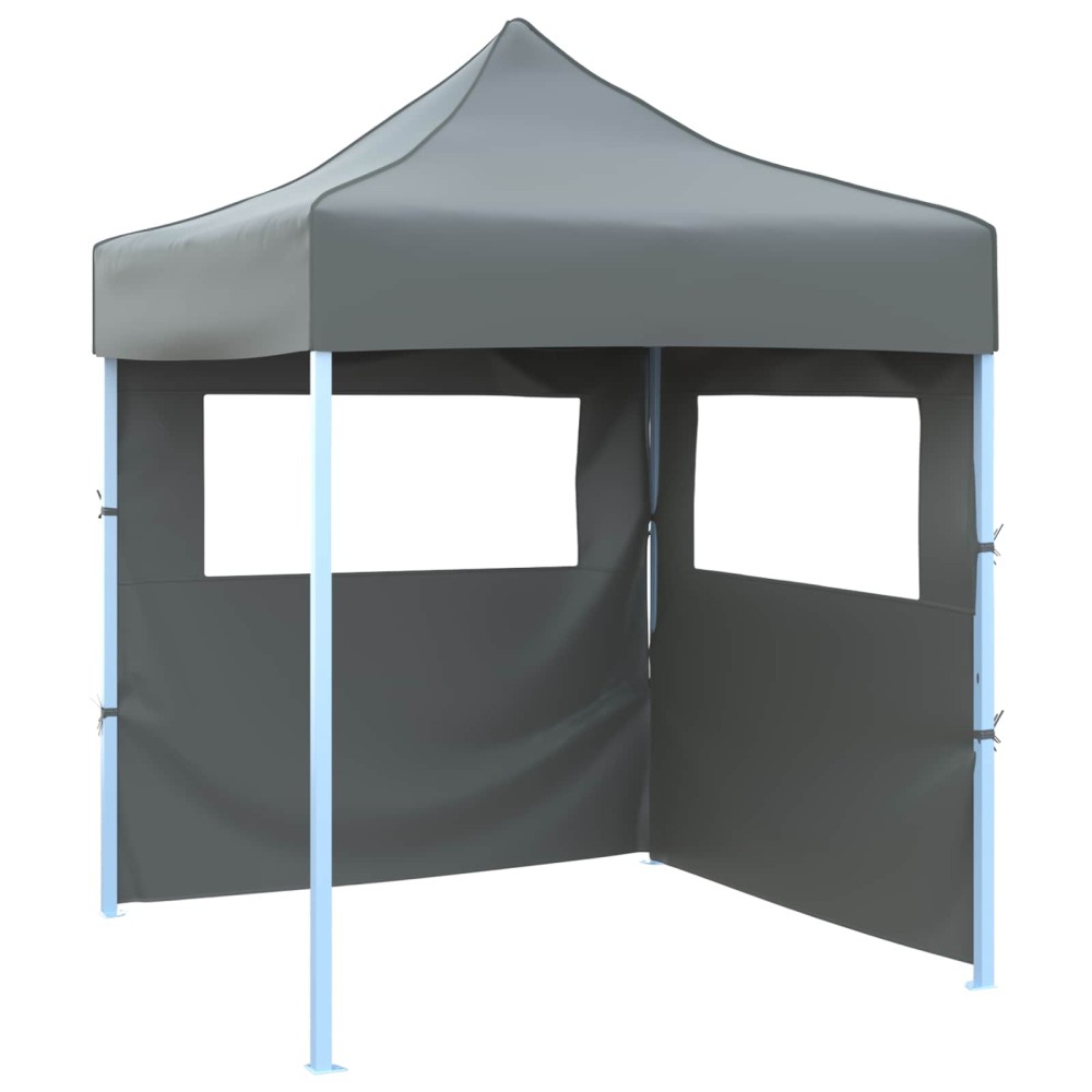 vidaXL Σκηνή Πάρτυ 200 x 200 x 315 εκ. Ανθρακί Ύφασμα Όξφορντ