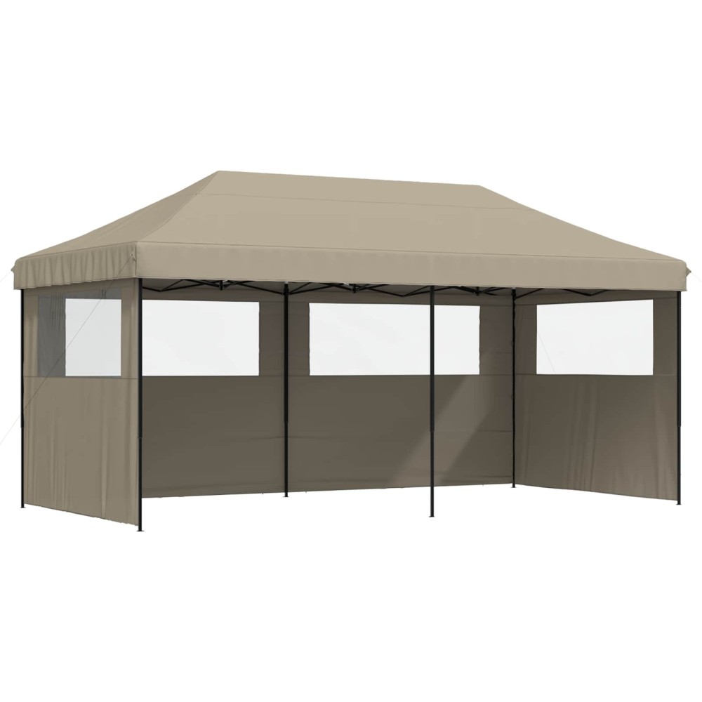vidaXL Σκηνή Πάρτυ 292 x 580 x 315 εκ Taupe Ύφασμα Όξφορντ