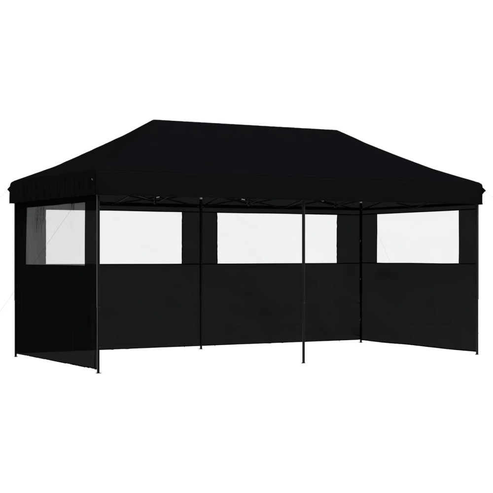 vidaXL Σκηνή Πάρτυ 292 x 580 x 315 εκ Μαύρο Ύφασμα Όξφορντ