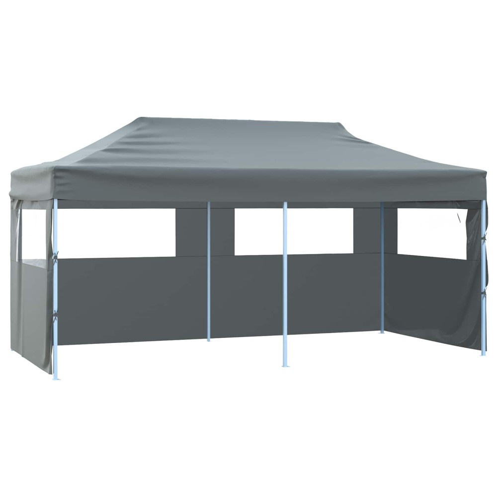 vidaXL Σκηνή Πάρτυ 291 x 580 x 315 εκ Ανθρακί Ύφασμα Όξφορντ