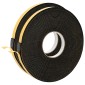 vidaXL Αυτοκόλλητη ταινία αφρού 2 τμχ. Μαύρο 15mm x 10m Χ foam CR