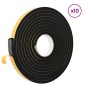 vidaXL Αυτοκόλλητη ταινία αφρού 10 τμχ. Μαύρο 20mm x 5m Χ foam CR