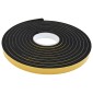 vidaXL Αυτοκόλλητη ταινία αφρού 4 τμχ. Μαύρο 20mm x 5m Χ foam CR