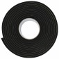 vidaXL Αυτοκόλλητη ταινία αφρού 4 τμχ. Μαύρο 30mm x 5m Χ foam CR