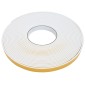 vidaXL Αυτοκόλλητη ταινία αφρού Λευκό 15mm x 10m Χ foam CR