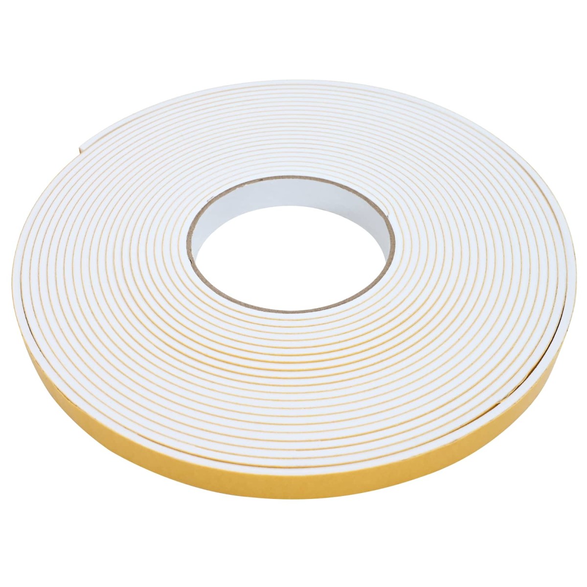 vidaXL Αυτοκόλλητη ταινία αφρού 2 τμχ. Λευκό 15mm x 10m Χ foam CR