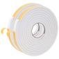 vidaXL Αυτοκόλλητη ταινία αφρού 2 τμχ. Λευκό 15mm x 5m Χ foam CR