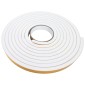 vidaXL Αυτοκόλλητη ταινία αφρού 4 τμχ. Λευκό 15mm x 5m Χ foam CR