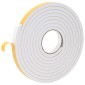 vidaXL Αυτοκόλλητη ταινία αφρού 20 τμχ. Λευκό 15mm x 5m Χ foam CR