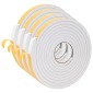 vidaXL Αυτοκόλλητη ταινία αφρού 4 τμχ. Λευκό 20mm x 5m Χ foam CR