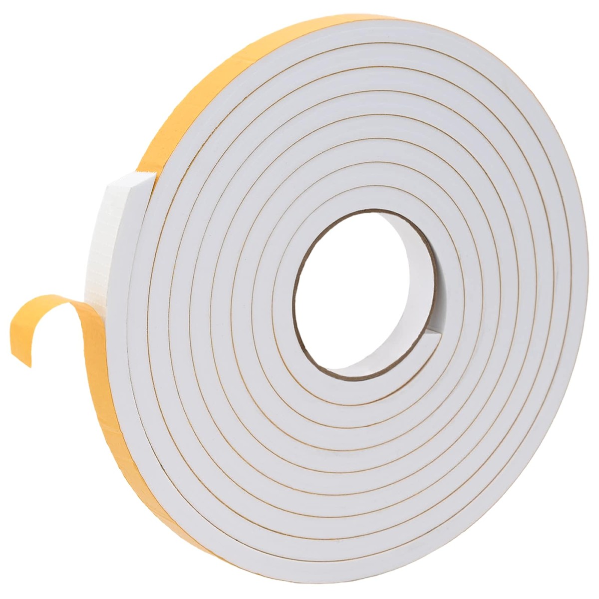 vidaXL Αυτοκόλλητη ταινία αφρού 2 τμχ. Λευκό 20mm x 5m Χ foam CR