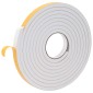 vidaXL Αυτοκόλλητη ταινία αφρού 4 τμχ. Λευκό 20mm x 5m Χ foam CR