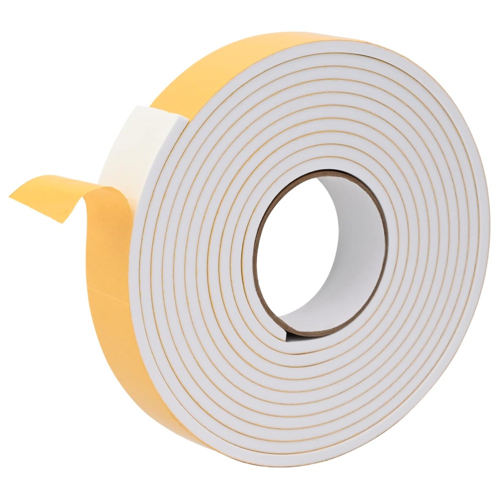 vidaXL Αυτοκόλλητη ταινία αφρού 20 pcs Λευκό 30mm x 5m Χ foam CR