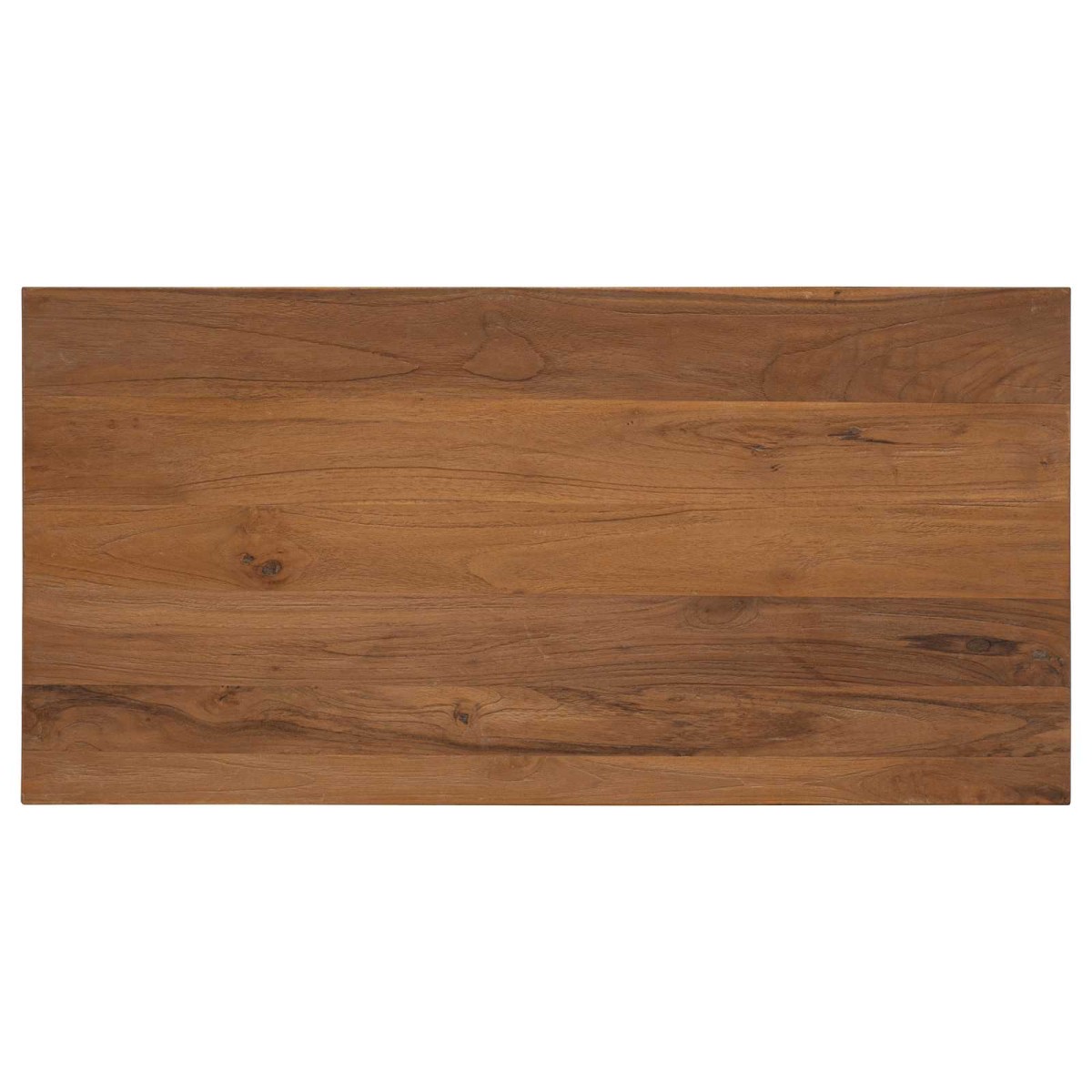 vidaXL Τραπεζάκι σαλονιού Φυσικό 100 x 50 x 40 cm Στερεό Ξύλο Τίκ