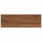 vidaXL Τραπέζι κονσόλας Φυσικό 110 x 35 x 75 cm Στερεό Ξύλο Τίκ