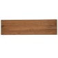 vidaXL Έπιπλο τηλεόρασης 110 x 30 x 40 cm Φυσικό Στερεό Ξύλο Τίκ