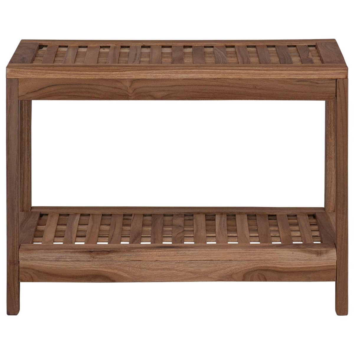vidaXL Τραπέζι Πλευρικής Μπανιέρας Φυσικό 60 x 30 x 45 cm