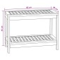 vidaXL Τραπέζι Πλευρικής Μπανιέρας Φυσικό 60 x 30 x 45 cm