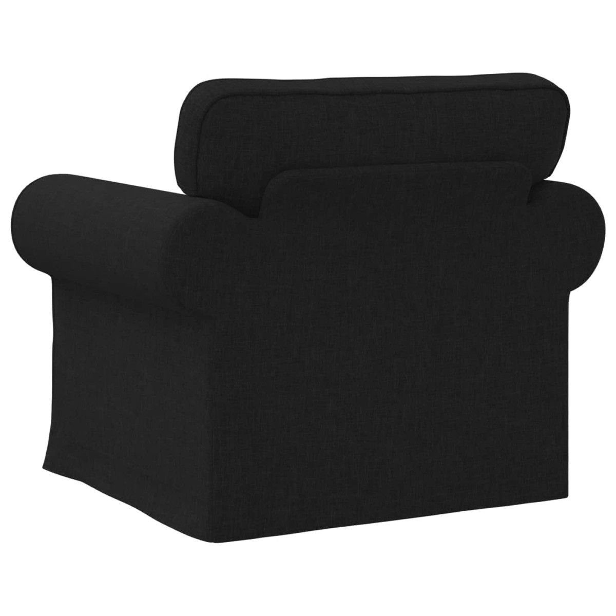 vidaXL Καναπές Μαύρο 95 x 82 x 80 εκ ύφασμα