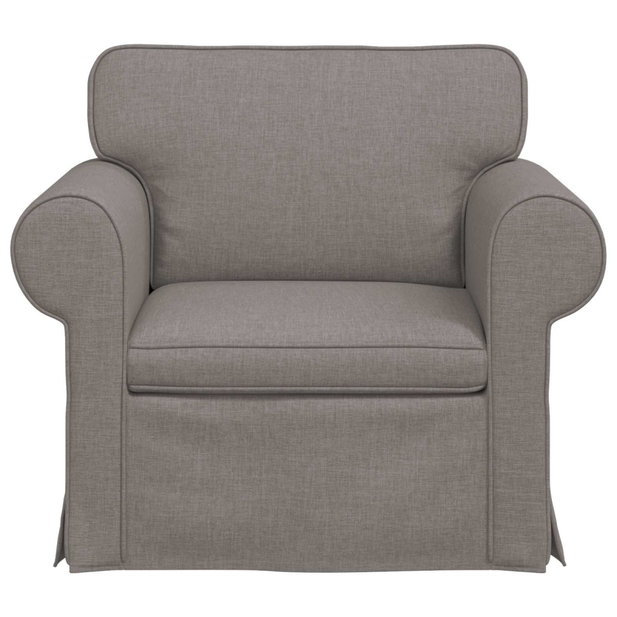 vidaXL Καναπές Taupe 95 x 82 x 80 εκ ύφασμα