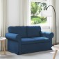 vidaXL Καναπές Μπλε 155 x 82 x 80 εκ ύφασμα