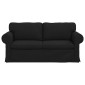 vidaXL Καναπές Μαύρο 175 x 82 x 80 εκ ύφασμα