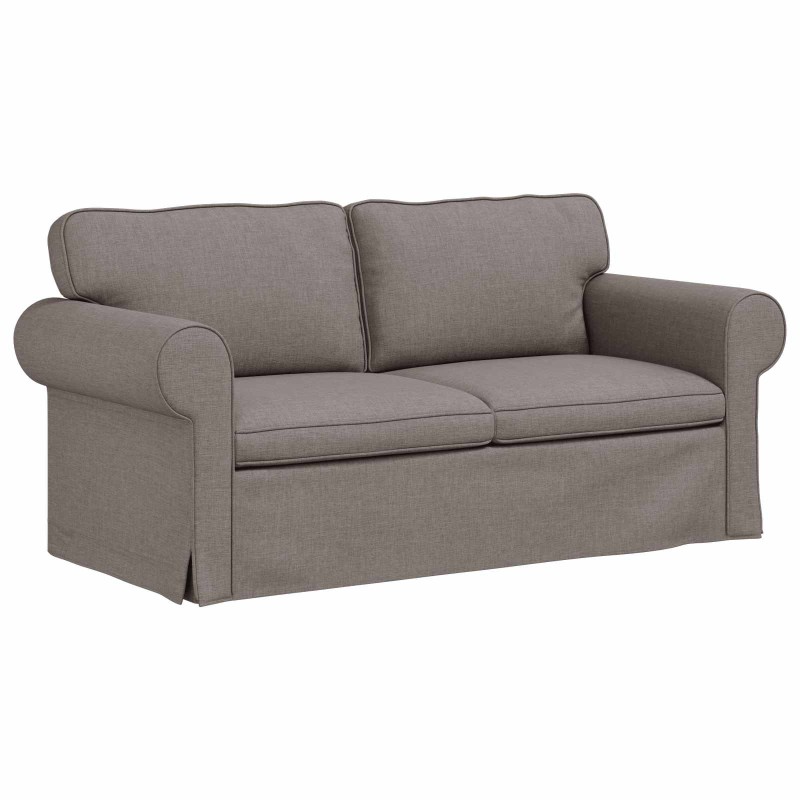 vidaXL Καναπές Taupe 175 x 82 x 80 εκ ύφασμα