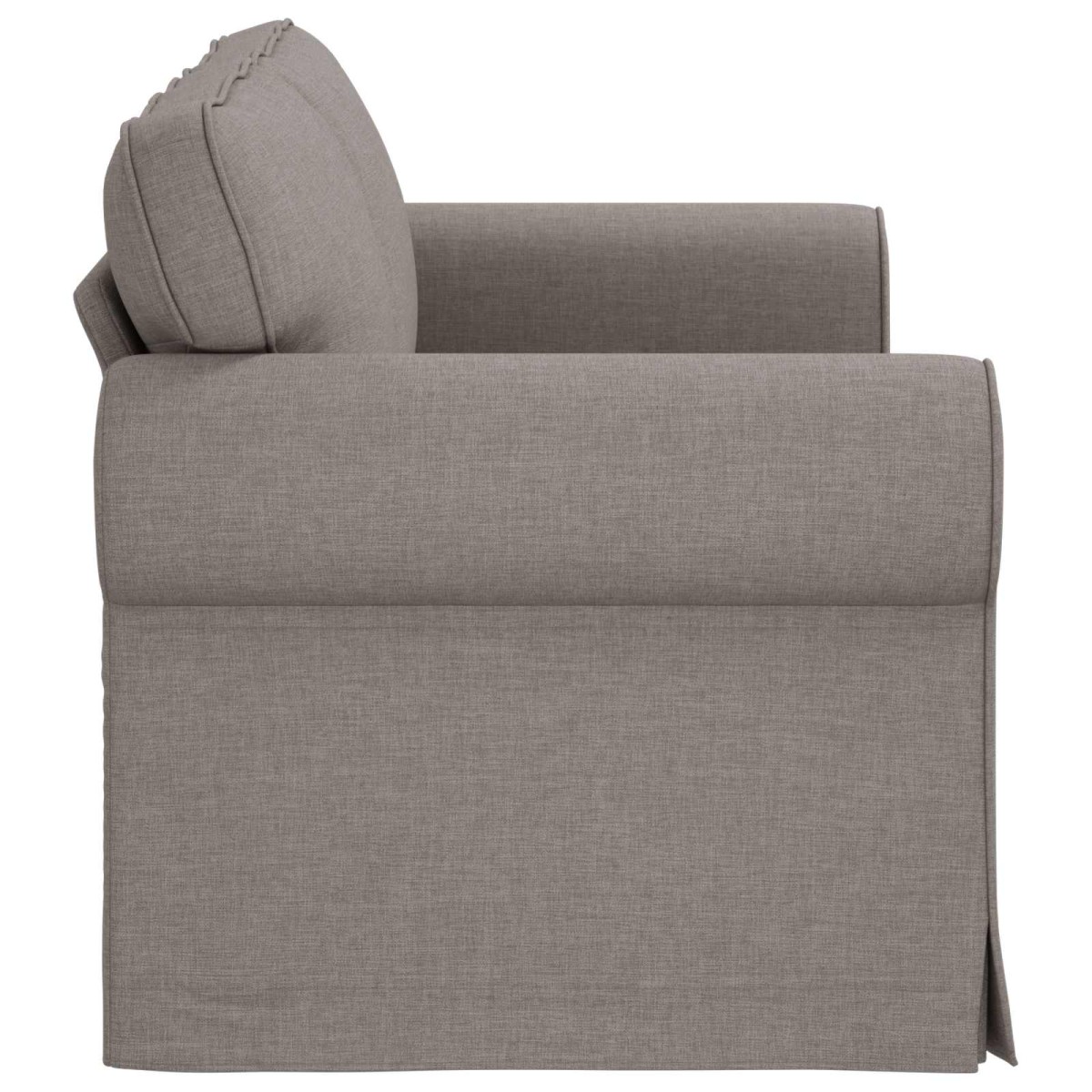 vidaXL Καναπές Taupe 175 x 82 x 80 εκ ύφασμα