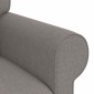 vidaXL Καναπές Taupe 175 x 82 x 80 εκ ύφασμα