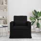 vidaXL Καναπές Μαύρο 78 x 78 x 80 εκ. ύφασμα