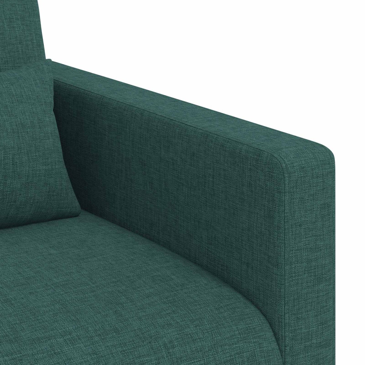 vidaXL Καναπές Σκούρο Πράσινο 78 x 78 x 80 εκ. ύφασμα