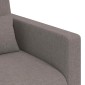 vidaXL Καναπές Taupe 78 x 78 x 80 εκ. ύφασμα