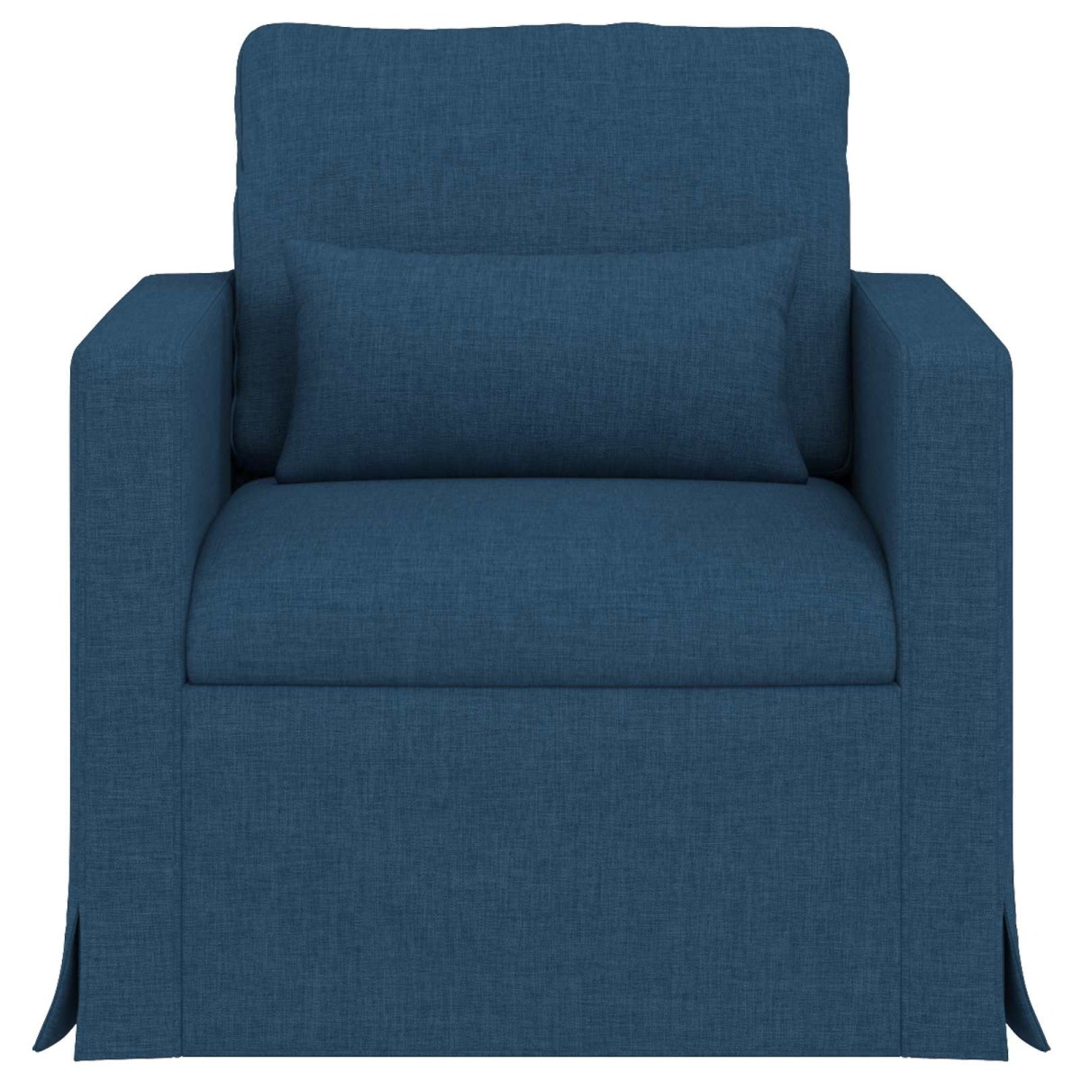 vidaXL Καναπές Μπλε 78 x 78 x 80 εκ. ύφασμα