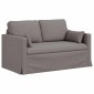 vidaXL Καναπές Taupe 139 x 78 x 80 εκ ύφασμα