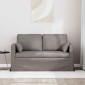 vidaXL Καναπές Taupe 139 x 78 x 80 εκ ύφασμα