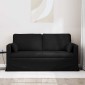vidaXL Καναπές Μαύρο 158 x 78 x 80 εκ ύφασμα