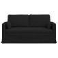 vidaXL Καναπές Μαύρο 158 x 78 x 80 εκ ύφασμα
