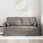 vidaXL Καναπές Taupe 158 x 78 x 80 εκ ύφασμα