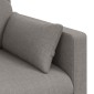 vidaXL Καναπές Taupe 158 x 78 x 80 εκ ύφασμα