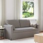 vidaXL Καναπές Taupe 158 x 78 x 80 εκ ύφασμα