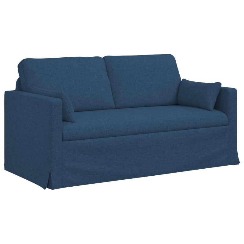 vidaXL Καναπές Μπλε 158 x 78 x 80 εκ ύφασμα