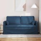 vidaXL Καναπές Μπλε 158 x 78 x 80 εκ ύφασμα