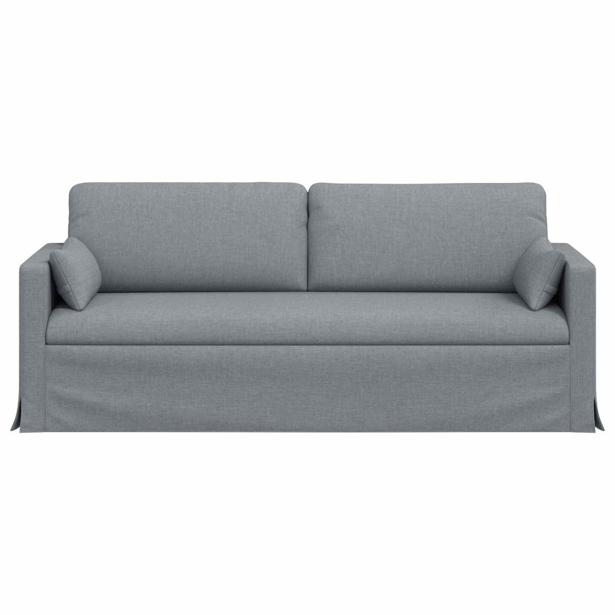 vidaXL Καναπές Ανοιχτό γκρι 78 x 78 x 80 εκ. ύφασμα